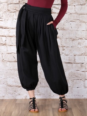 Black Toonzshop Nayma Harem Pants Women Pants | 63271IFAB