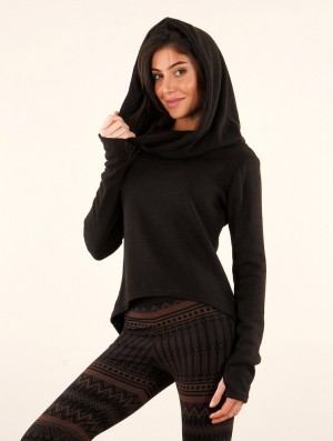 Black Toonzshop Oxymöre Mini Hoodie Women Hoodie | 75690MVAO