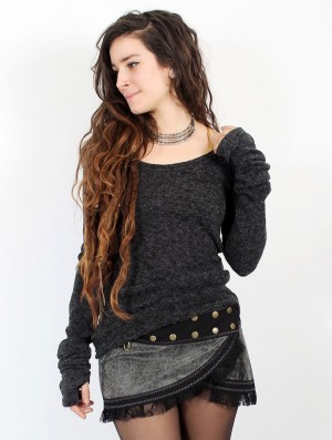 Dark grey Toonzshop Ysïs Pullover Women Pullover | 90756MEWQ