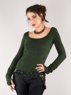 Forest green Toonzshop Ysïs Pullover Women Pullover | 34970LVJM