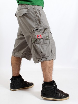 Grey Toonzshop Molecule Cargo Shorts 45020 Men Shorts | 40851AZRK