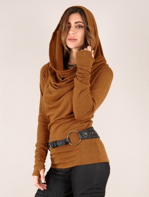 Rusty Toonzshop Kali Cowl Neck Sweater Women Sweater | 27184MPCQ