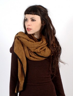 Rusty with brown edging Toonzshop Zahïoo Shawl-scarf Women Scarf | 73145KWMF