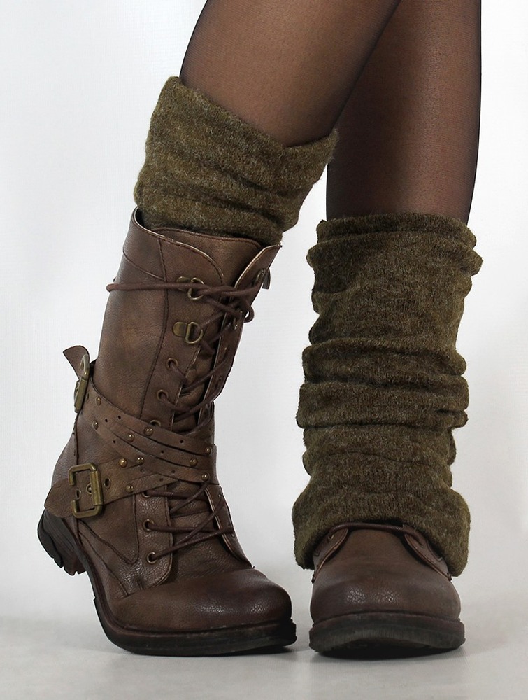 Army green Toonzshop Käa Legwarmers Women Legwarmer | 74908ODTQ