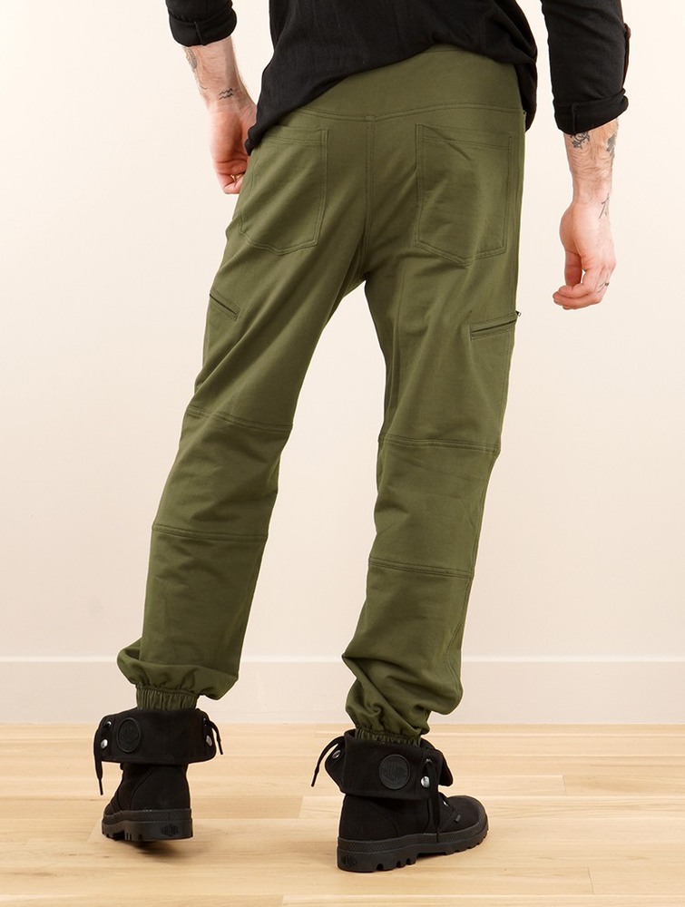 Army green Toonzshop Narayan Gender Neutral Joggers Women Joggers | 74028XJYL