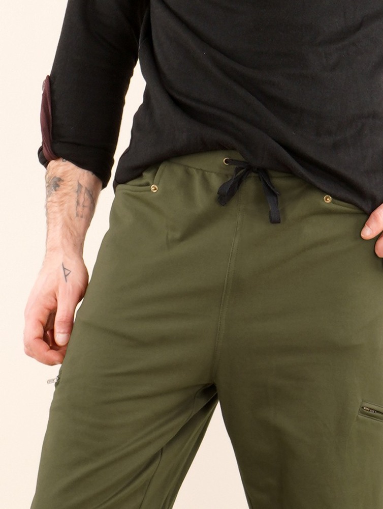 Army green Toonzshop Narayan Gender Neutral Joggers Women Joggers | 74028XJYL