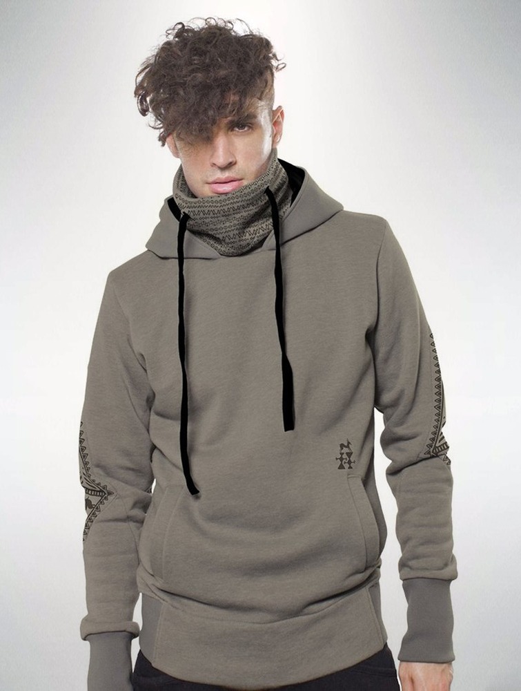 Beige Toonzshop Lappi Hoodie Men Hoodie | 42819GOJQ