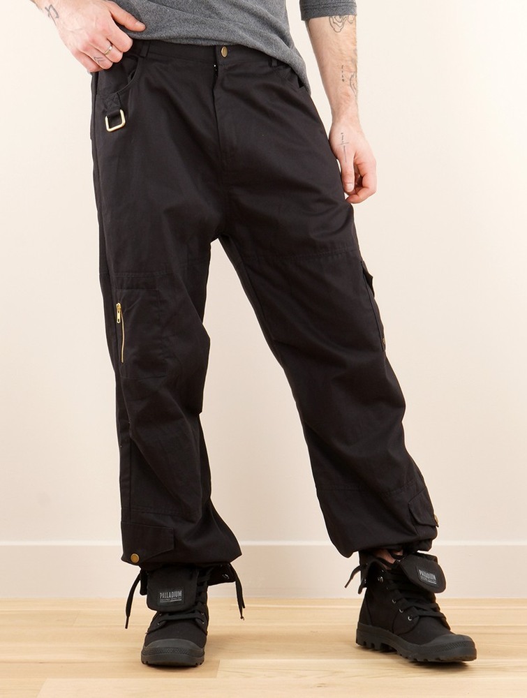 Black Toonzshop Aleshanee Cargo Pants Men Pants | 51930CXZF