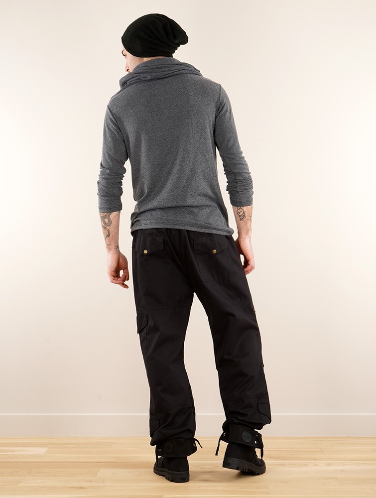 Black Toonzshop Aleshanee Cargo Pants Men Pants | 51930CXZF