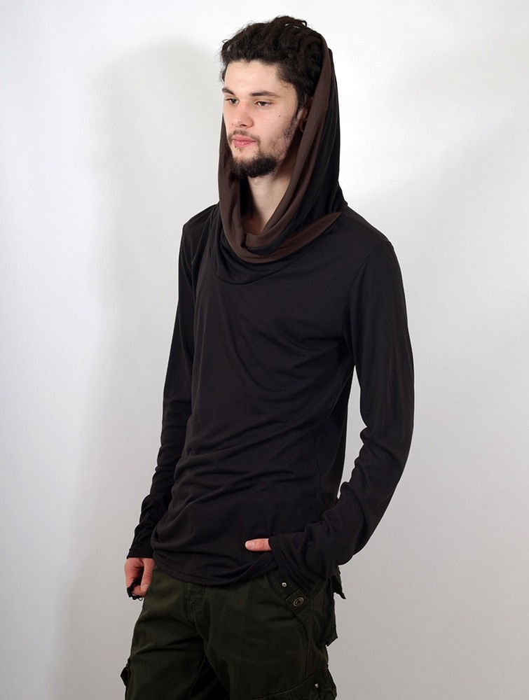 Black Toonzshop Banyu Sweatshirt Men Sweatshirt | 72698ZQRY