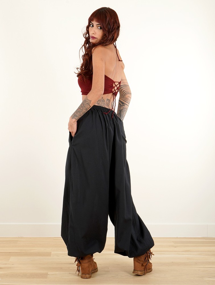 Black Toonzshop Divyna Gender Neutral Harem Pants Women Pants | 84932LFND