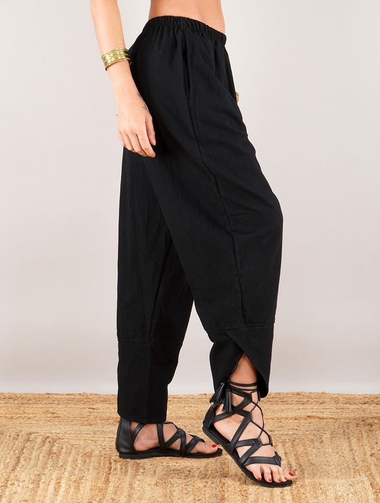 Black Toonzshop Hisae Balloon Pants Women Pants | 15047NSFT