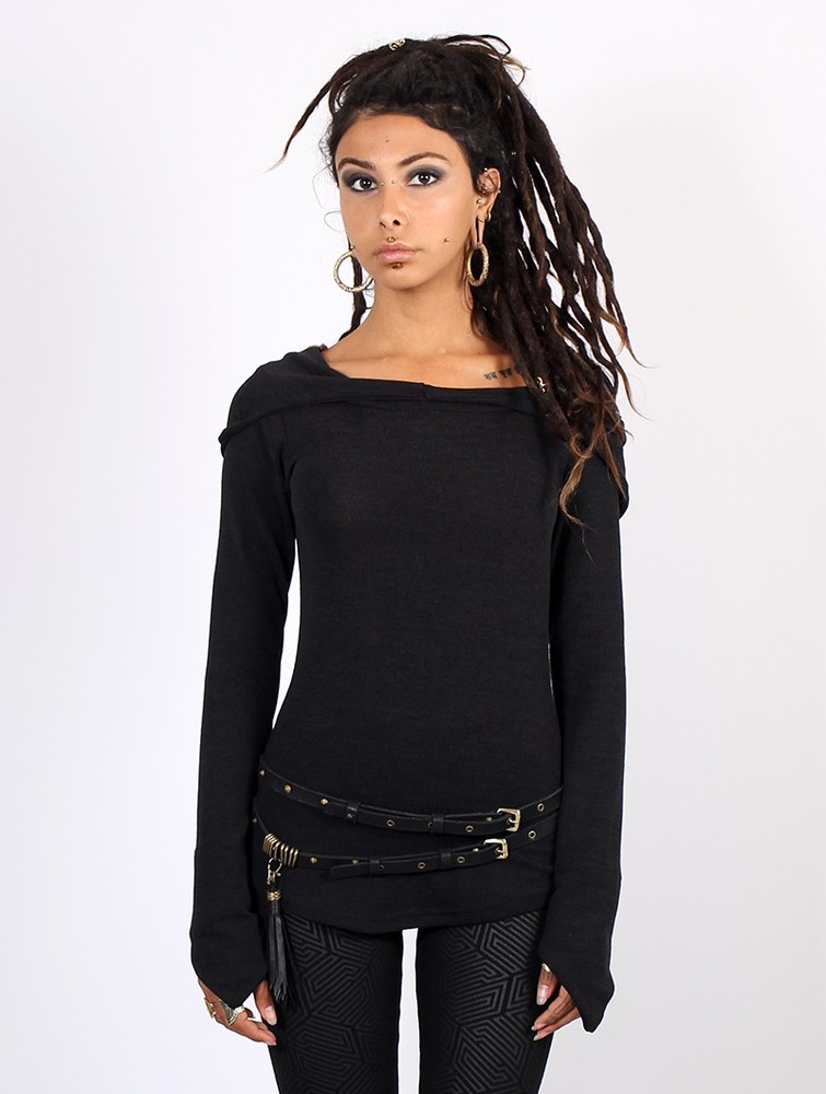 Black Toonzshop Karmäa Pullover Women Pullover | 52408GXIB