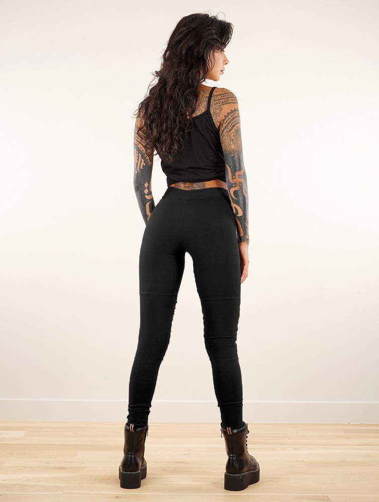 Black Toonzshop Lilith Long Leggings Women Leggings | 57819BHJN