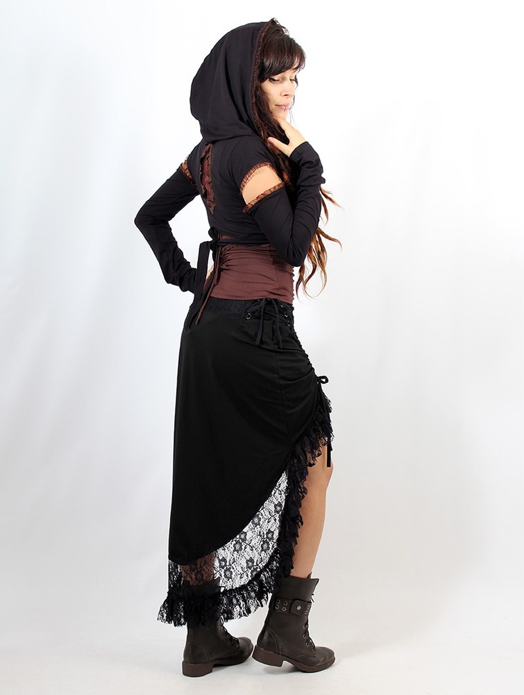 Black Toonzshop Malee Skirt Women Skirt | 49680OECP