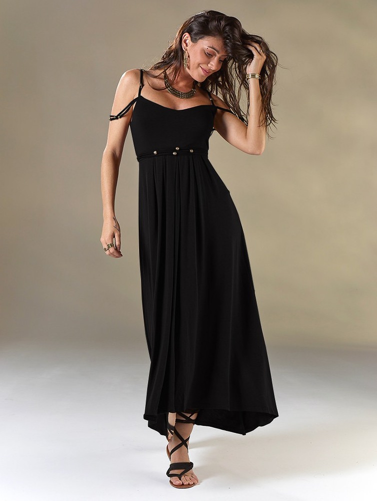 Black Toonzshop Massaläa Long Dress Women Dress | 98621EBPU