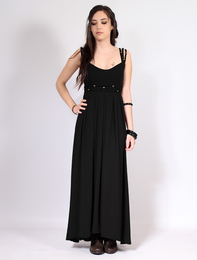 Black Toonzshop Massaläa Long Dress Women Dress | 98621EBPU