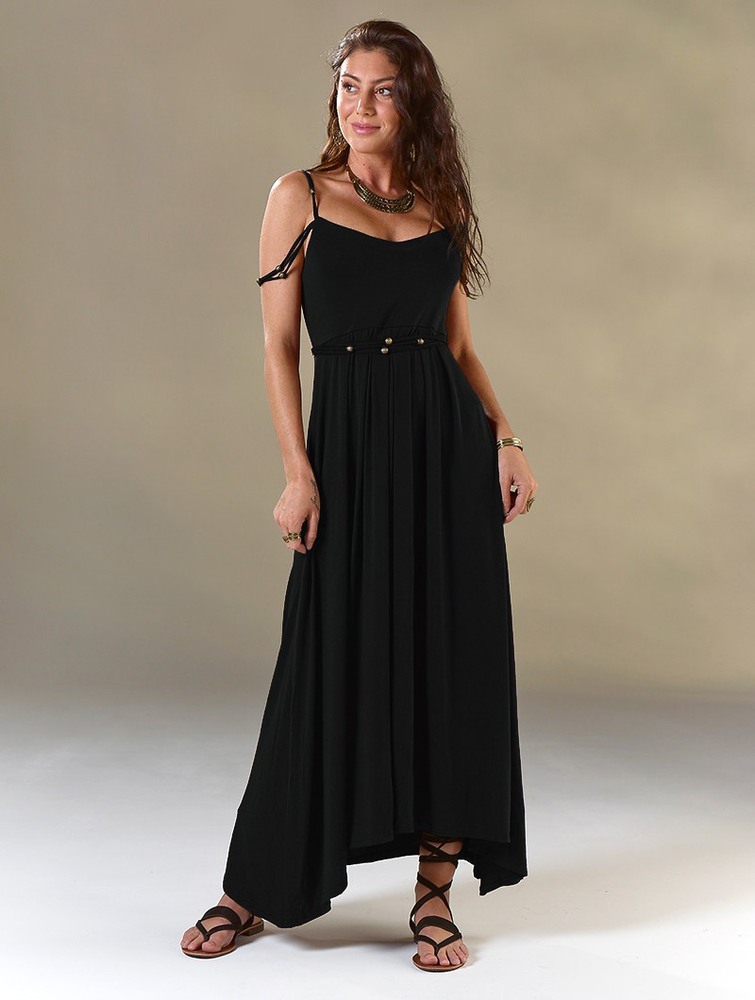 Black Toonzshop Massaläa Long Dress Women Dress | 98621EBPU