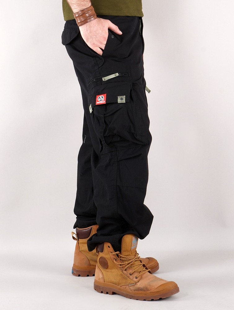 Black Toonzshop Molecule Cargo Pants 45019 Men Pants | 03561WHQS