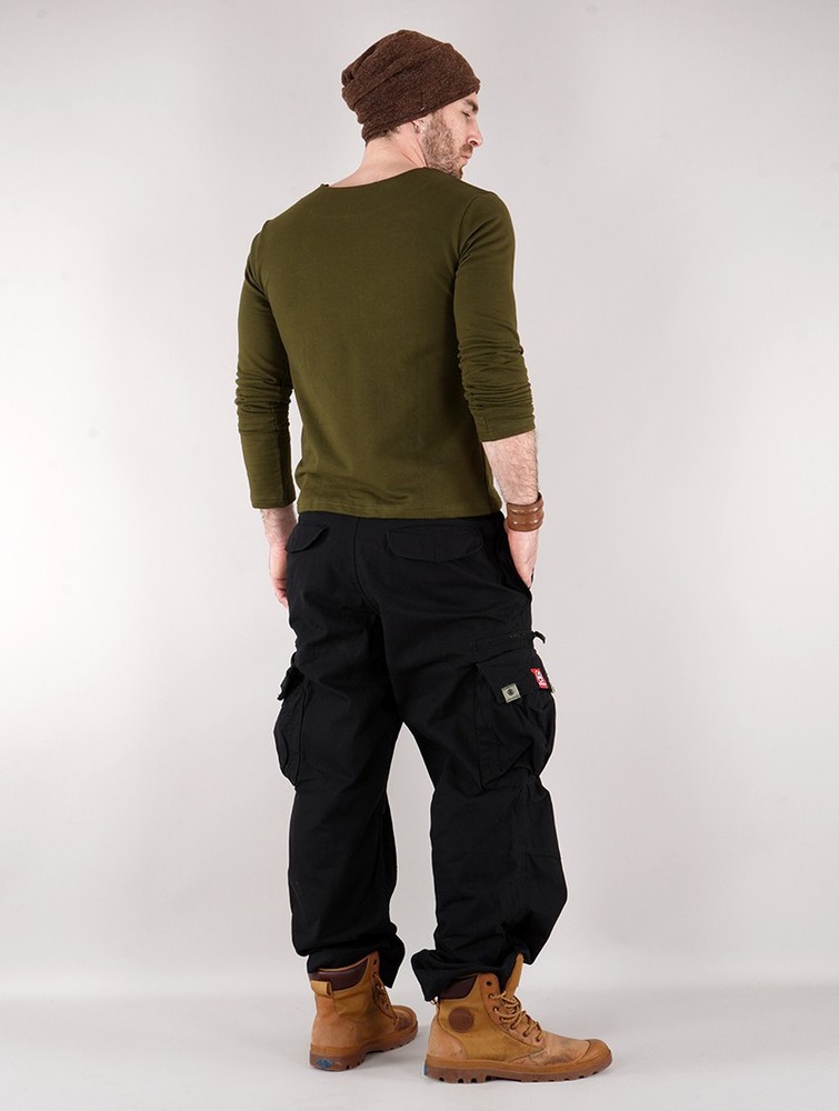 Black Toonzshop Molecule Cargo Pants 45019 Men Pants | 03561WHQS