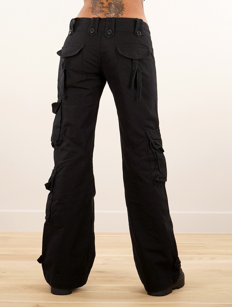 Black Toonzshop Molecule Cargo Pants 45062 Women Pants | 81067WVIA