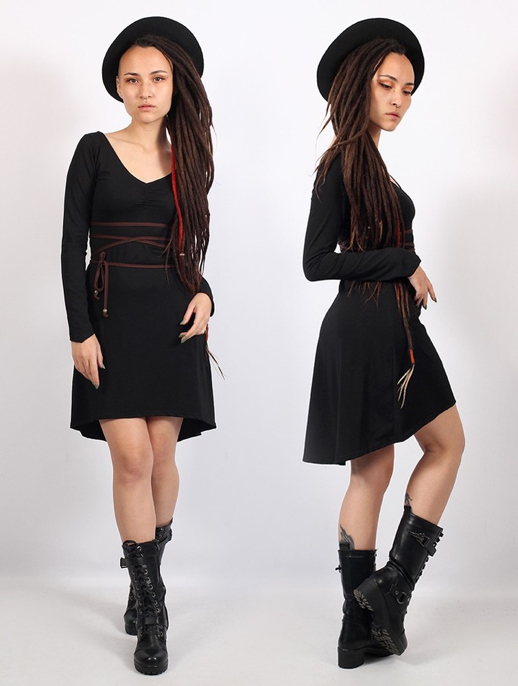 Black Toonzshop Mystic Dress Women Dress | 94813PKNW