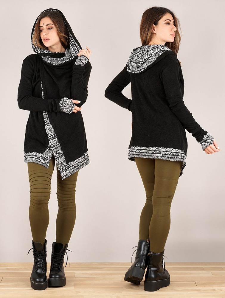 Black Toonzshop Namkha Awut Cardigan Women Cardigan | 09863PGLH