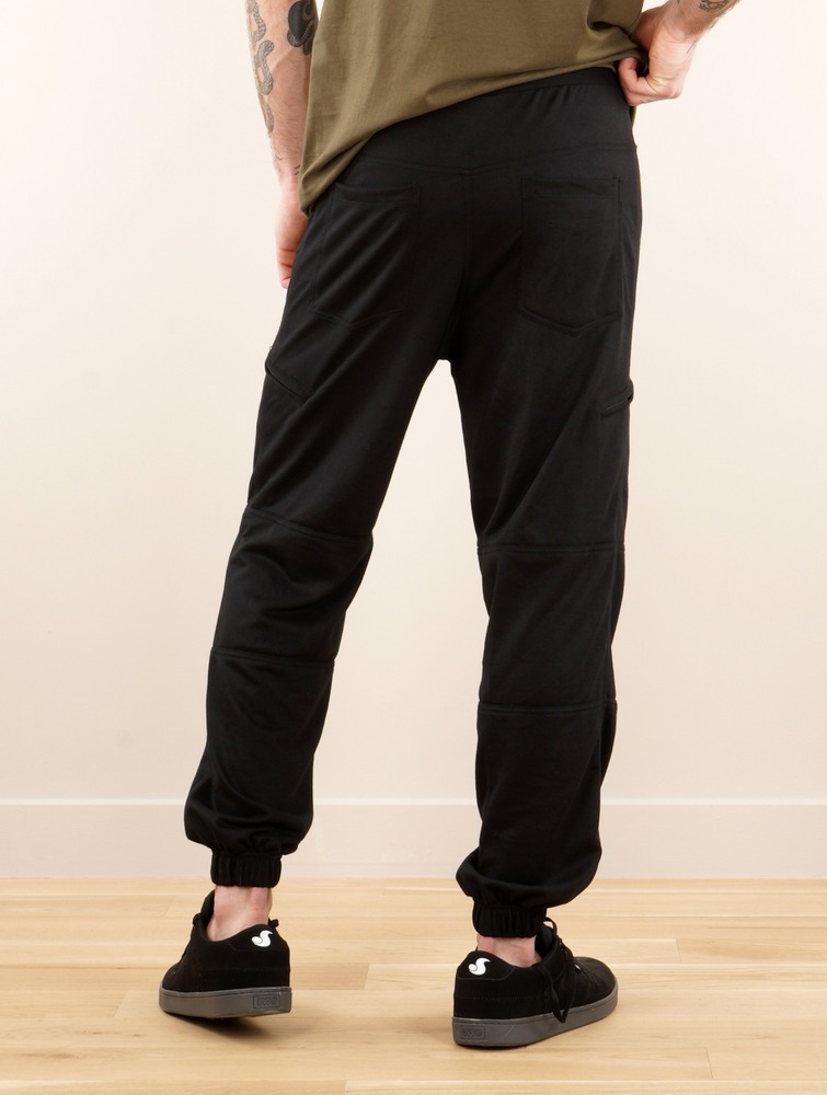 Black Toonzshop Narayan Gender Neutral Joggers Women Joggers | 14207MOSB