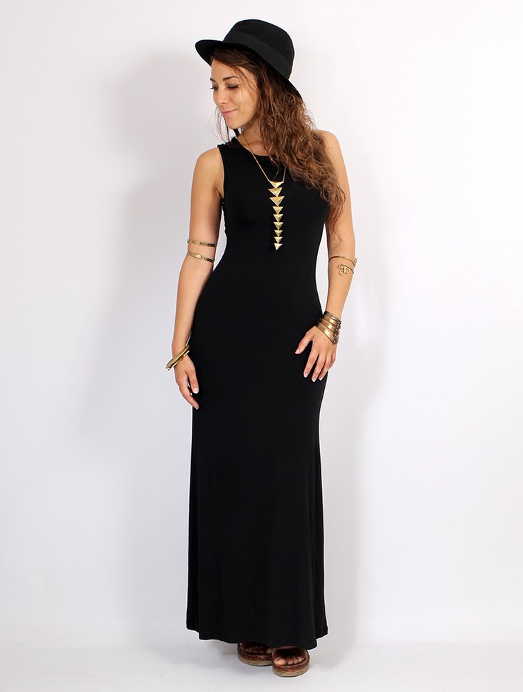 Black Toonzshop Nayantara Long Dress Women Dress | 43860FSTD