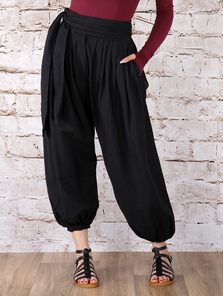 Black Toonzshop Nayma Harem Pants Women Pants | 63271IFAB