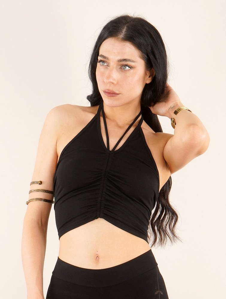 Black Toonzshop Neipa Strappy Bra Women Bras | 58732IBZK