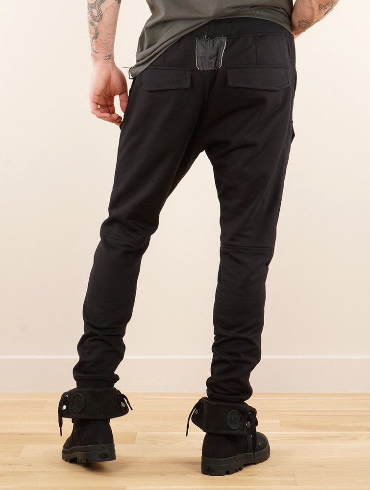 Black Toonzshop Nirvana Gender Neutral Joggers Men Pants | 15038SIQH