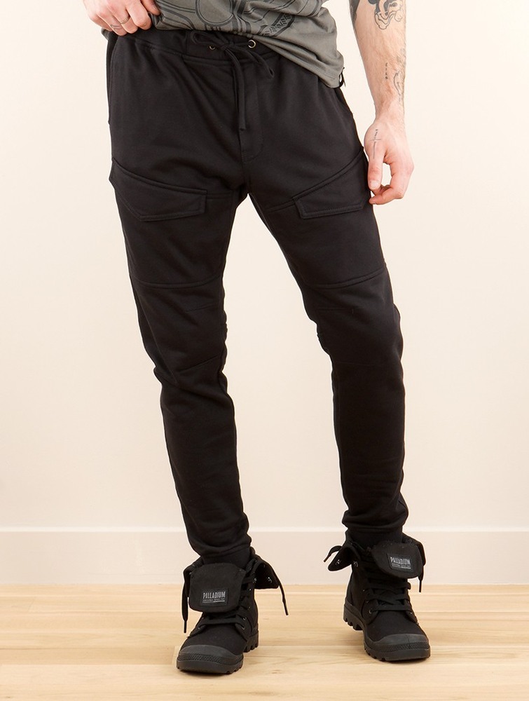 Black Toonzshop Nirvana Gender Neutral Joggers Men Pants | 15038SIQH