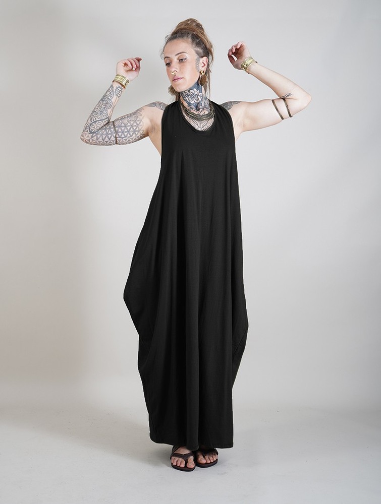 Black Toonzshop Noéa Sleeveless Long Dress Women Dress | 32461VHMP