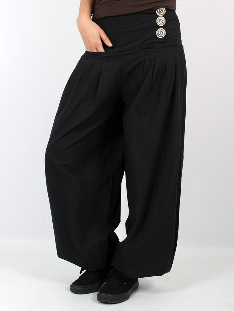 Black Toonzshop Ravija Saroual Women Pants | 50263IQOL