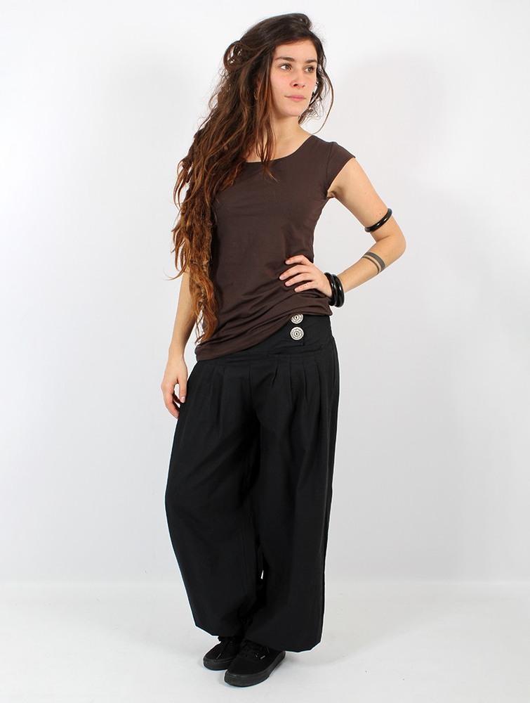 Black Toonzshop Ravija Saroual Women Pants | 50263IQOL