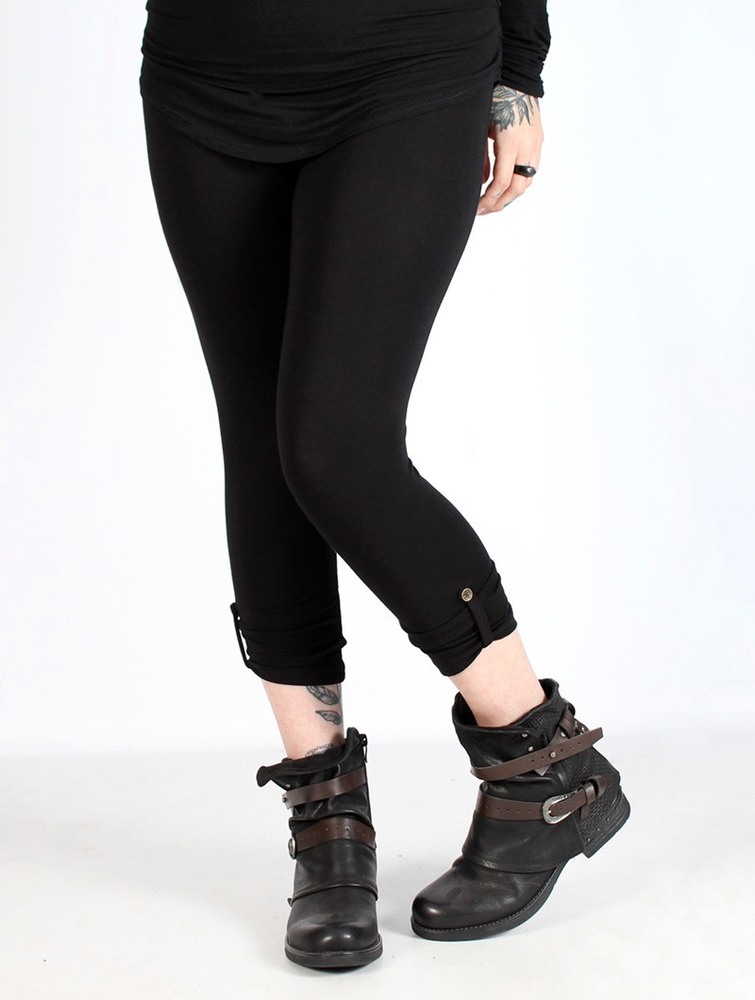 Black Toonzshop Sha-zu Short Leggings Women Leggings | 36908RIFQ