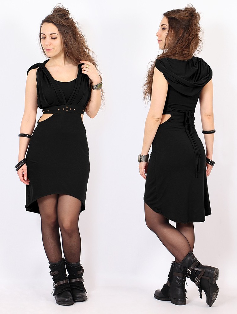 Black Toonzshop Sheherazade Short Dress Women Dress | 61098LRBP