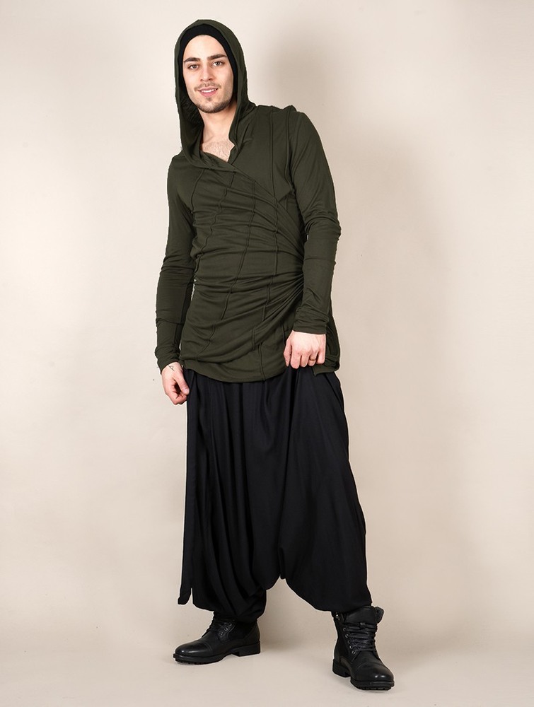 Black Toonzshop Tawneeh Gender Neutral Harem Pants Women Pants | 84073NQRA