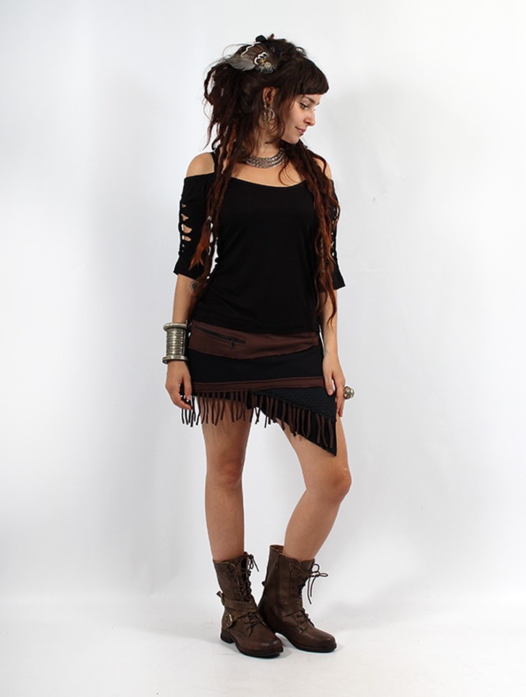 Black brown Toonzshop Skirt 