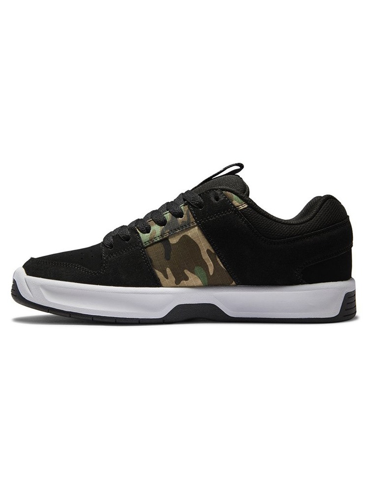 Black nubuck leather with camo details Toonzshop Dc Shoes Lynx Zero Women DC Shoes | 87153TMAJ