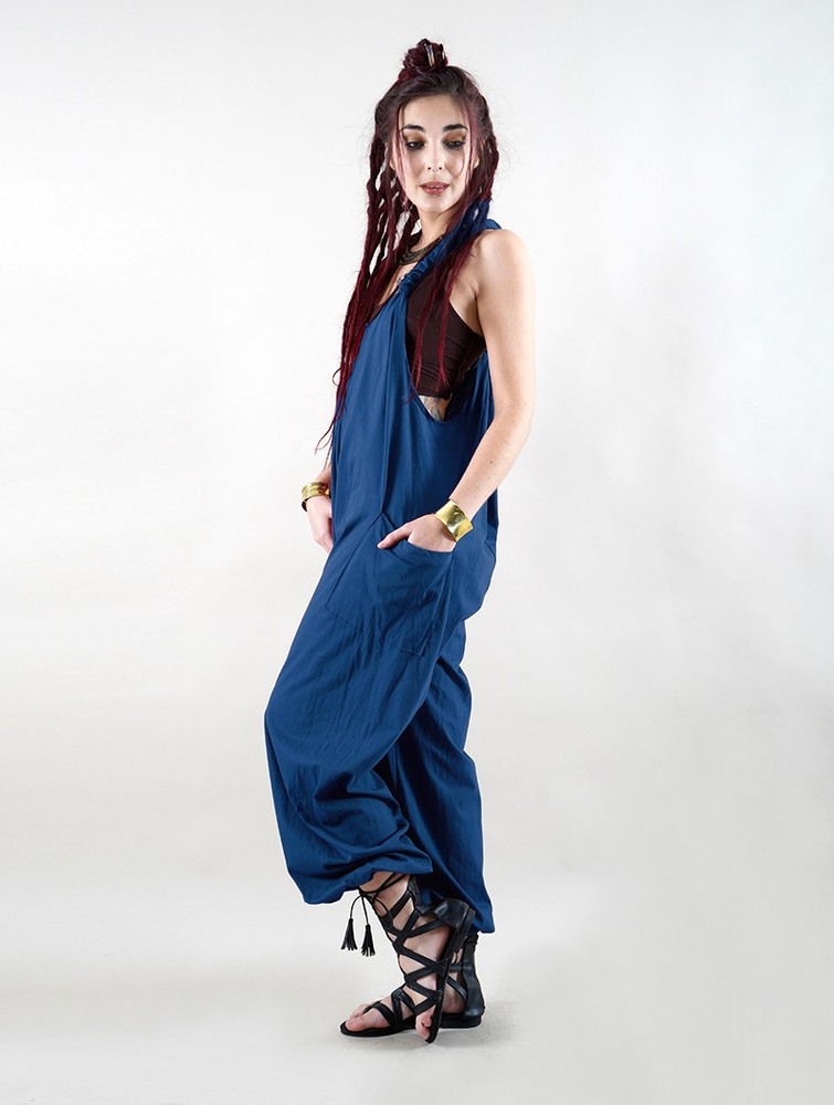 Blue Toonzshop Sampatti Harem Pant Overalls Women Pants | 05467JOSU