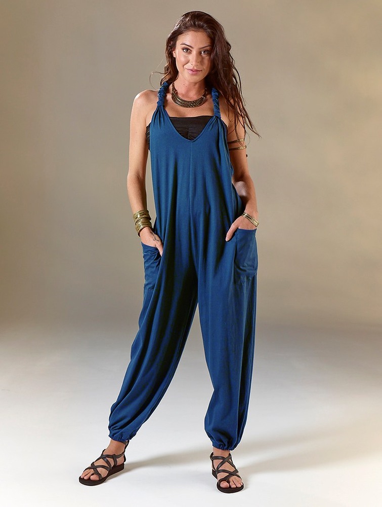 Blue Toonzshop Sampatti Harem Pant Overalls Women Pants | 05467JOSU