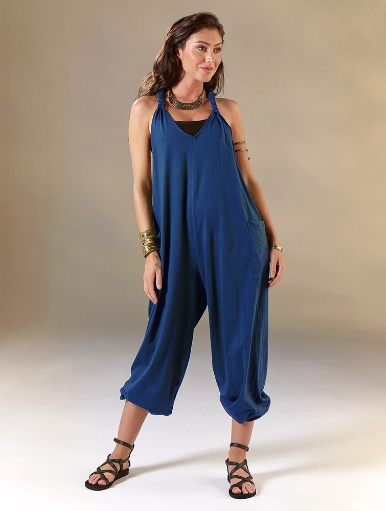 Blue Toonzshop Sampatti Harem Pant Overalls Women Pants | 05467JOSU