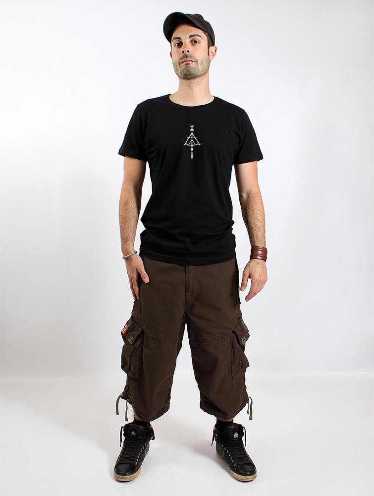 Brown Toonzshop 3/4 Molecule Cargo Pants 45056 Men Pants | 59270NAQM