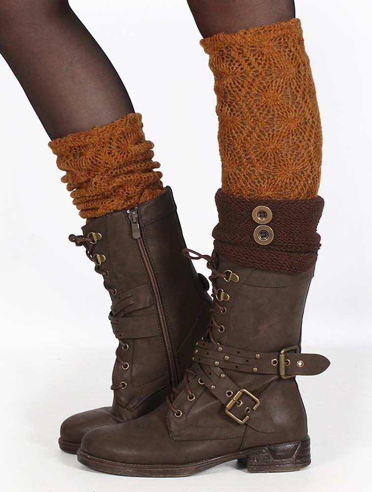 Brown Toonzshop Delyäa Legwarmers Women Legwarmer | 03617KCPT