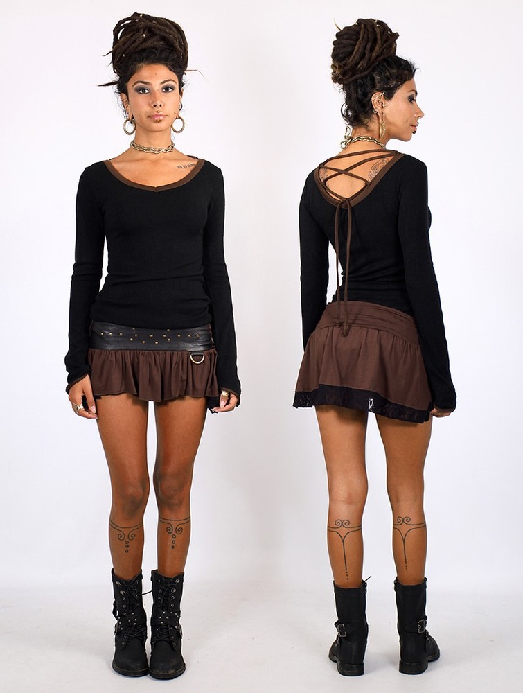 Brown Toonzshop Micro Skirt Women Skirt | 10524FXOB