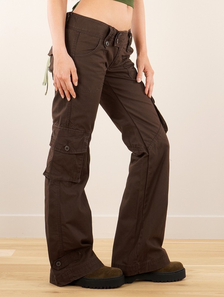 Brown Toonzshop Molecule Cargo Pants 45062 Women Pants | 07268OKHX