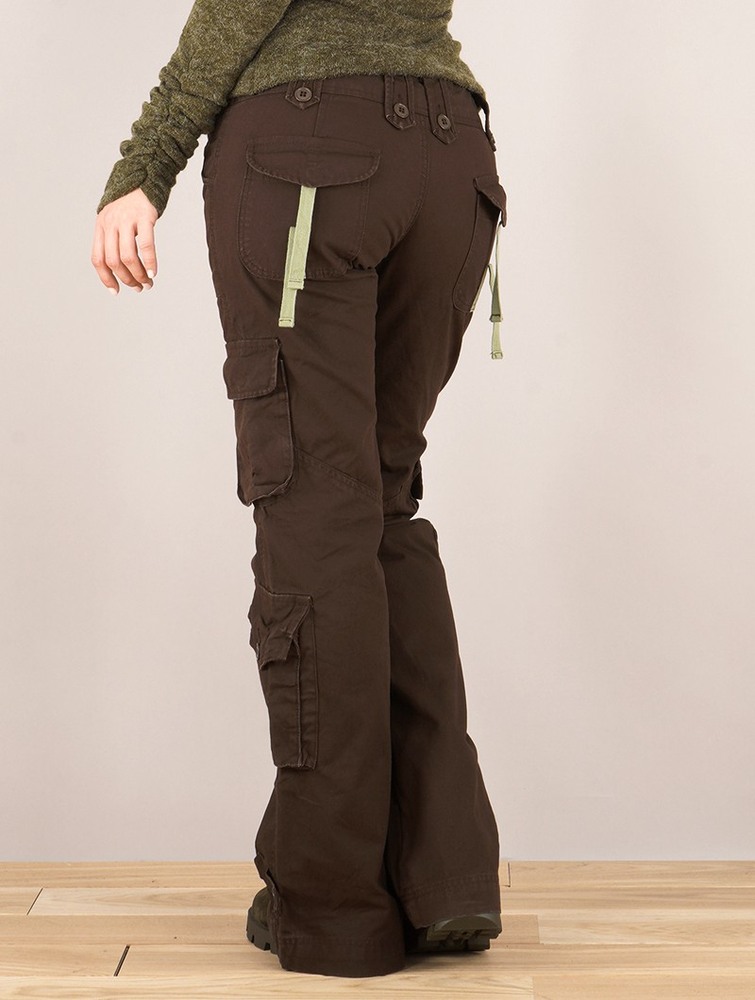 Brown Toonzshop Molecule Cargo Pants 45062 Women Pants | 07268OKHX