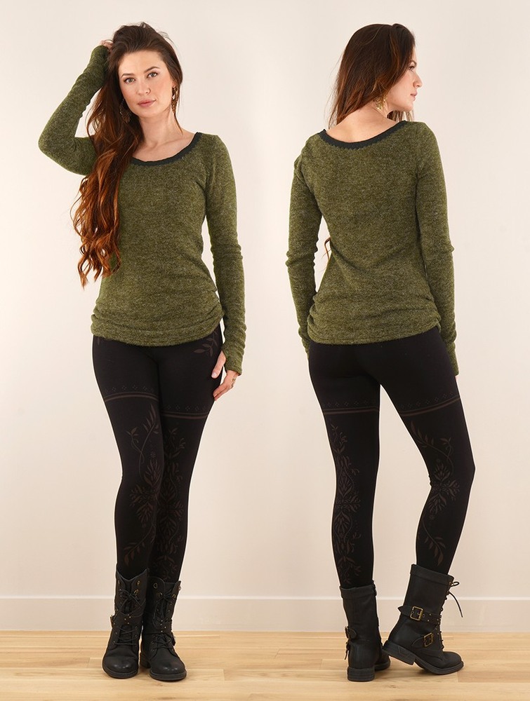 Green army Toonzshop Aëlys Pullover Women Pullover | 96875PQNA